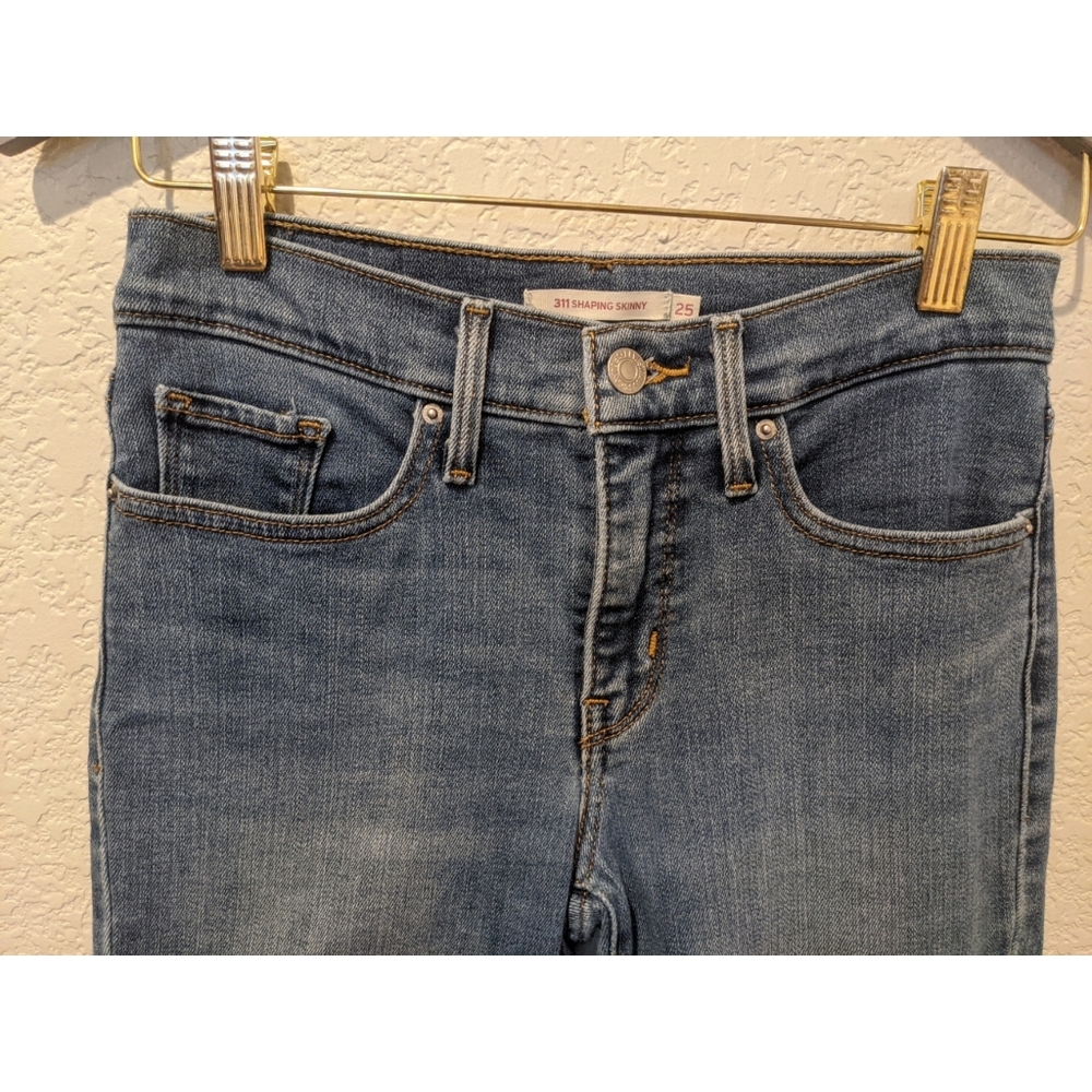 LEVI'S 311 slim shaping light skinny wash jeans - Picture 3 of 6